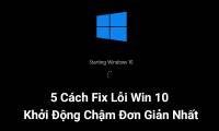 5 Simplest Ways to Fix Windows 10 Slow Startup Error