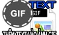 Add text to GIF images, add text to animated images.