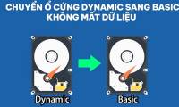 Apply immediately how to convert Dynamic hard drive to Basic without losing data