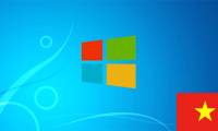 Change Windows 10 to Vietnamese - The default language will be English.
