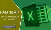 Common errors when using the SUMIF function in Excel