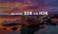 Comparing XDR vs HDR