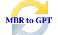 Convert MBR to GPT on your hard drive without losing data using Aomei Partition Assistant.