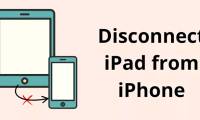 Detailed instructions on how to disconnect your iPad from your iPhone.