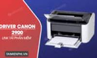 Download link for the correct Canon 2900 driver for Windows 32-bit and 64-bit computers.