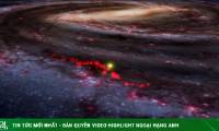 Earth changes color after being caught in a giant cosmic wave