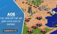 Empire commands, command codes for playing Age of Empires