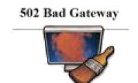 Error 502 Bad Gateway and how to fix it