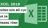 Excel 2019 (Part 11): Layout and Printing
