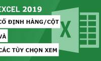 Excel 2019 (Part 17): Fixing Rows/Columns and Viewing Options