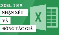 Excel 2019 (Part 24): Comments and Co-authors