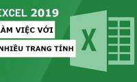 Excel 2019 (Part 8): Working with Multiple Worksheets
