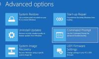Fix Advanced Options without Command Prompt