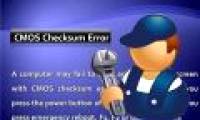 Fix 'CMOS checksum Error' preventing Windows from booting.