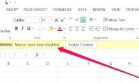 Fix macro have been disabled error in Excel super fast