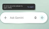 Fix the 'Something went wrong 1076' error on Gemini.