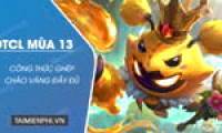 Formula for combining Golden Pan DTCL season 13, TFT Mobile 14.23