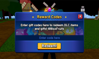 Full list of the latest Blox Fruits gift codes
