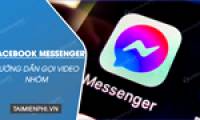Group video call on Messenger, video call on Facebook Messenger