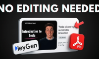 Guide to converting PPT/PDF to video using HeyGen