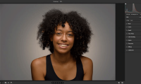How to add a spotlight effect behind your subject using Adobe Camera Raw