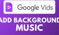 How to add AI background music to videos on Google Vids