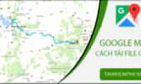 How to add GPX files to Google Maps