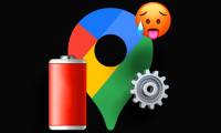 How to adjust Google Maps settings to save battery power.