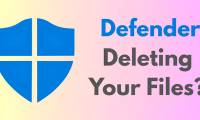 How to stop Windows Defender from deleting files