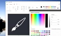 How to change the background color of an image in Paint on Windows 11