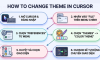 How to change the theme in Cursor