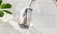 How to clean faucet heads