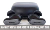 How to connect Bose Bluetooth headphones to your phone or computer.