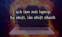 How to cool down your laptop, reduce heat, and dissipate heat quickly.