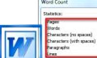 How to count characters, lines, and pages in Word accurately