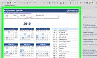 How to Create a Calendar on Google Docs