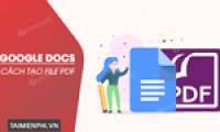 How to create a PDF file from Google Docs Online