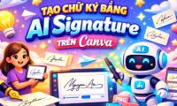 How to create a signature using AI Signature on Canva