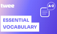 How to create a vocabulary list for a topic using Twee