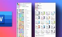 How to create custom themes and colors in Word
