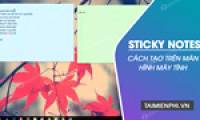 How to create notes on your computer screen using Sticky Notes