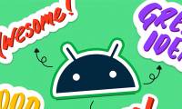 How to create stickers from text on Android phones