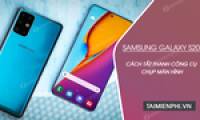 How to disable the screenshot toolbar on Samsung Galaxy S20