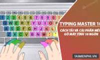 How to download and install Typing Master 10, a software for typing with ten fingers.