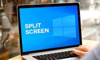 How to easily split the screen on a Windows or Macbook computer.
