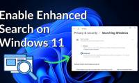 How to enable advanced search in Windows 11