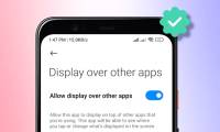 How to enable display over other apps on Android