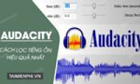 How to filter noise using Audacity