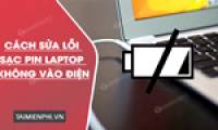 How to fix a laptop battery that won't charge.