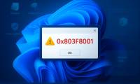 How to fix error 0x803F8001 on Windows 11: detailed step-by-step instructions.